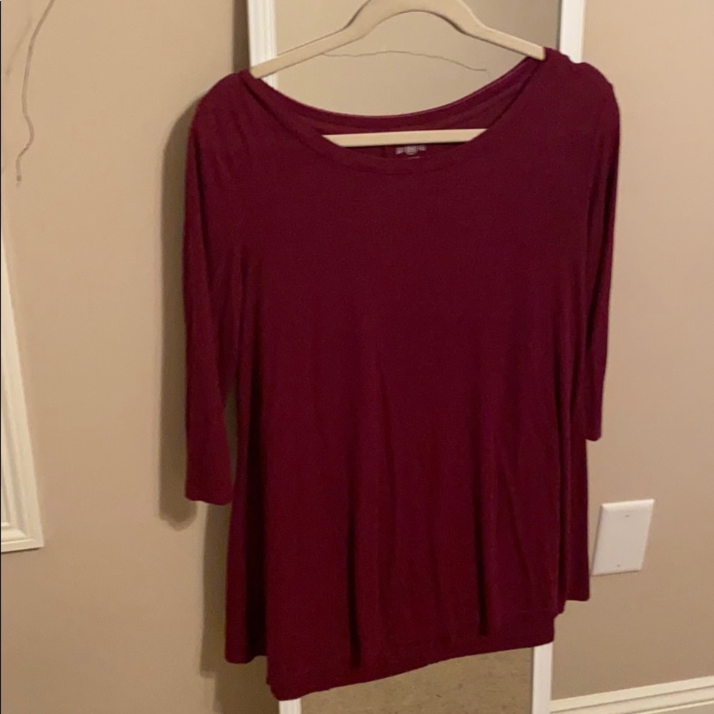 SO tunic quarter sleeve